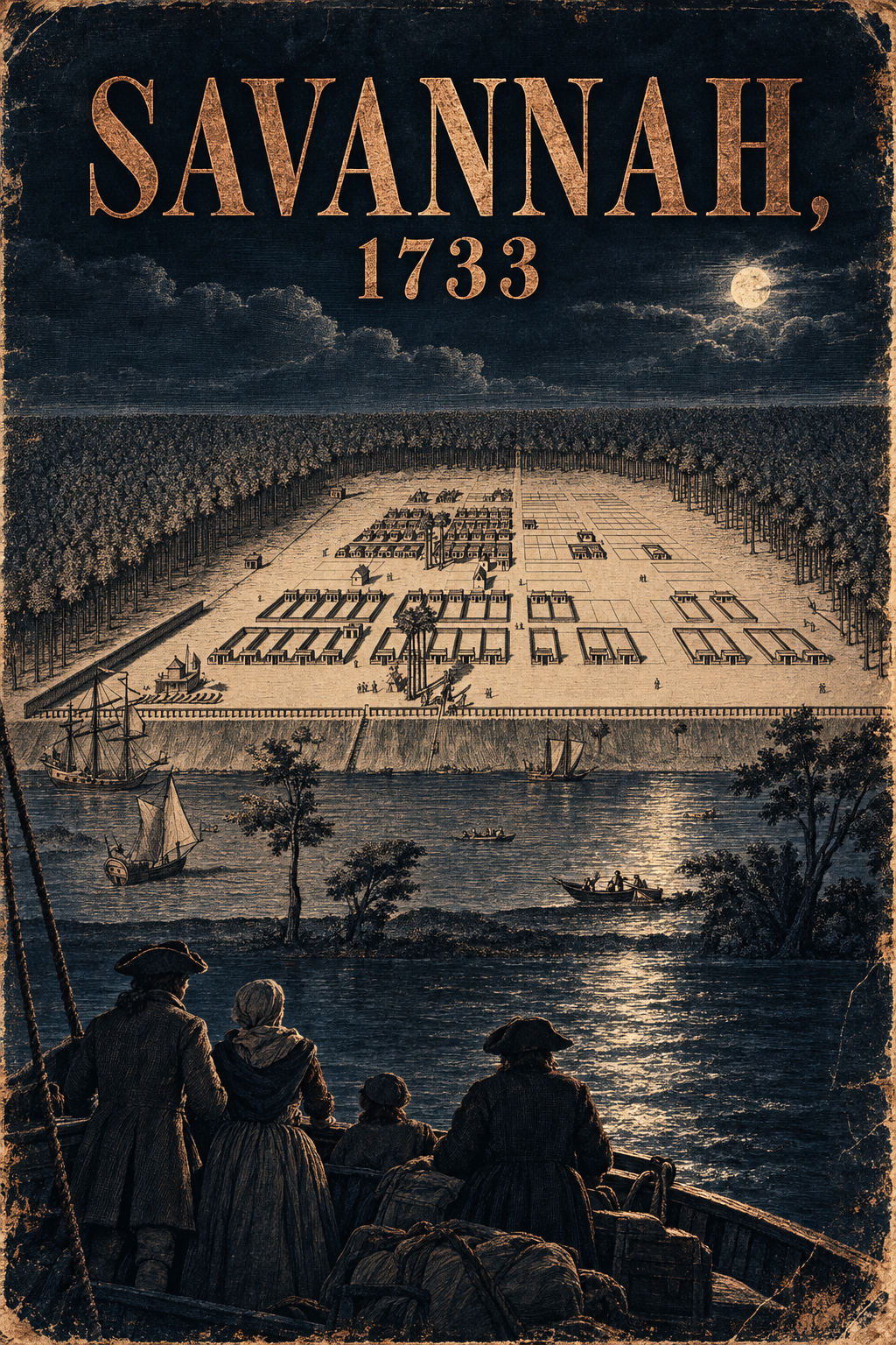 Savannah, 1733